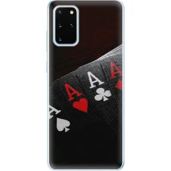 Odolné silikonové pouzdro iSaprio - Poker - Samsung Galaxy S20+