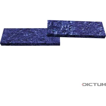 Pracovní nůž Dictum 831611 - Acrylic Handle Scales, Blue Vein - Materiál
