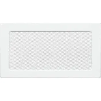 Větrací mřížka Ventishop Krbová mřížka 170x370 bílá