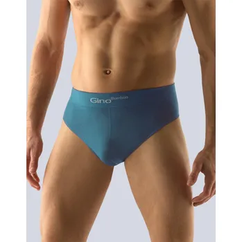 Pánská móda Pánské slipy bamboo PureLine se širším bokem 51003P zelené vel.S/M - Gina