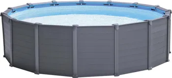 Bazén Intex Graphite Grey Panel Pools 4,78 x 1,24 m + písková filtrace