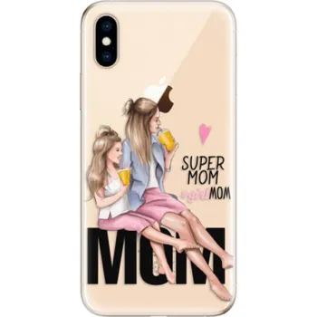 Pouzdro na mobilní telefon Odolné silikonové pouzdro iSaprio - Milk Shake - Blond - iPhone XS