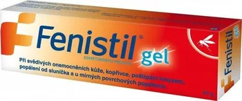 Lék na kožní problémy, vlasy a nehty Fenistil gel 1 mg 