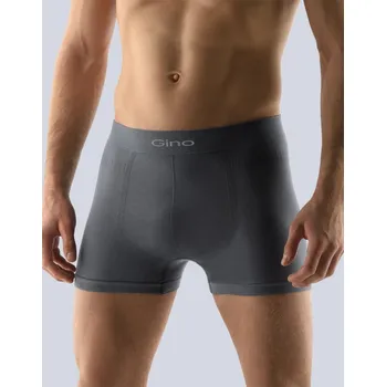 Trenýrky Pánské boxerky s delší nohavičkou 54000P šedé vel.M/L - Gina