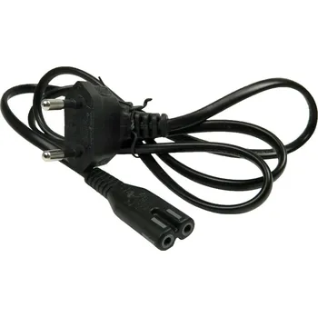 Prodlužovací kabel Kabel síťový 1.5m - pro radiomagnetofony a běžné malé přístroje napájené za sítě 230V černý 3903-000525