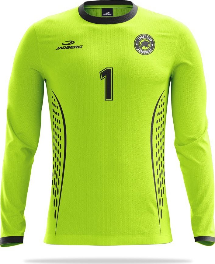 Fotbalový brankářský dres Jadberg-Master 2 Fluo Žlutá - Černá / 150