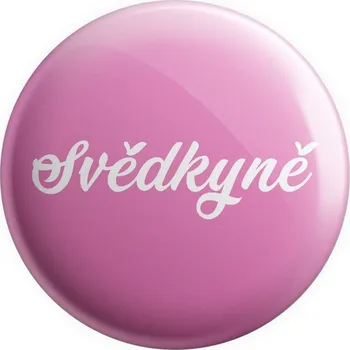 Placka Svědkyně, (Růžová, bílá)