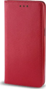 Pouzdro na mobilní telefon Sligo Smart Magnet pro Huawei P8 Lite červené