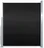 VidaXL Boční markýza na terasu 180 x 300 cm, černá