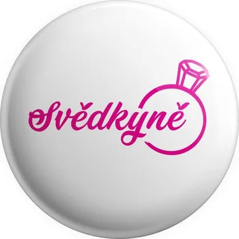 Placka Svědkyně s prstenem, (Bílá)