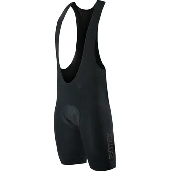 Cyklistické kalhoty BIOTEX Cyklistické kalhoty krátké s laclem - EMANA - černá XS-S