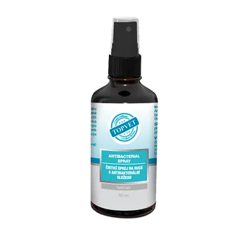 Topvet Antibakteriální sprej na ruce hedvábí 50 ml