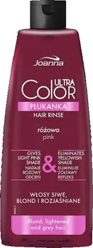 Barva na vlasy Joanna Ultra Color Pink Hair Rinse 150 ml růžová