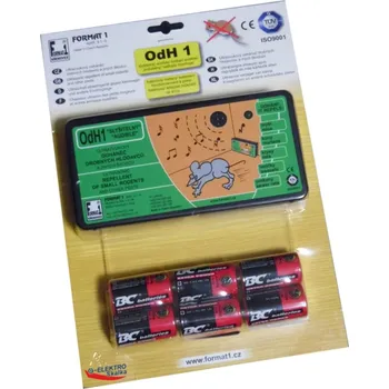 Odpuzovač zvířat Odpuzovač hlodavců Format1 OdH1S Slyšitelný a baterie