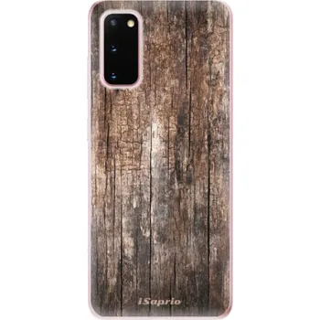 Pouzdro na mobilní telefon Odolné silikonové pouzdro iSaprio - Wood 11 - Samsung Galaxy S20