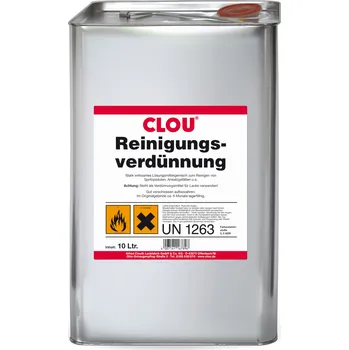Ředidlo Clou REINIGUNGSVERDÜNNUNG (Čistící ředidlo) Balení: 10L + dárek k objednávce nad 1000Kč