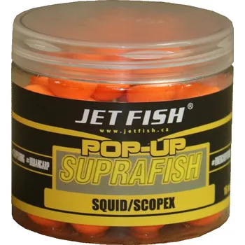 Boilies Jet Fish Supra Fish Pop-up 12 mm/40 g sýr