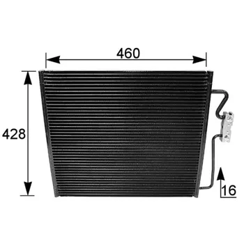 Výparník klimatizace Hella 8FC 351 035-521
