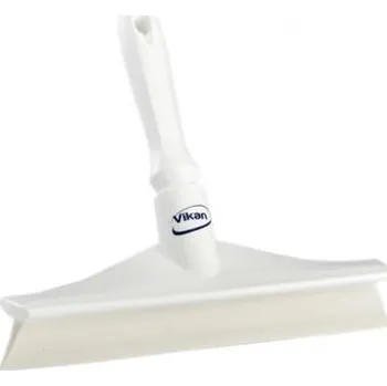 Stěrka ruční gumová Vikan s jednoduchým břitem - bílá