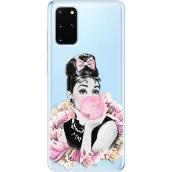 Pouzdro na mobilní telefon Odolné silikonové pouzdro iSaprio - Pink Bubble - Samsung Galaxy S20+