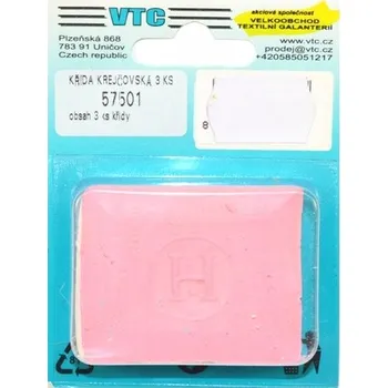 Křída krejčovská barevná 3ks