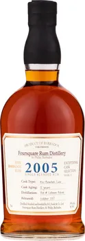 Rum Foursquare 2005 Cask Selection 59 % 0,7 l