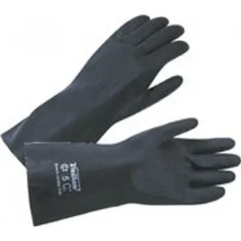 Pracovní rukavice Rukavice průmyslové gumové ČERNÉ (á1pár) - velikost M 6406-M