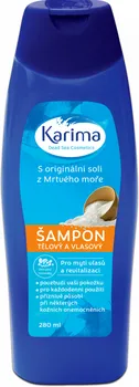 Sprchový gel Karima tělový a vlasový šampon se solí z Mrtvého moře 280 ml