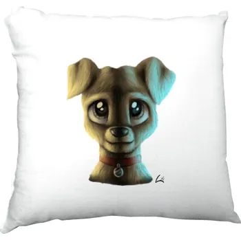 Polštář Polštář saténový s potiskem polštář štěně