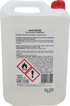 Dezinfekce Zenit Anti-Covid 5 l