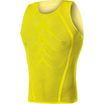 cyklistický dres BIOTEX Cyklistické tílko - POWERFLEX - žlutá