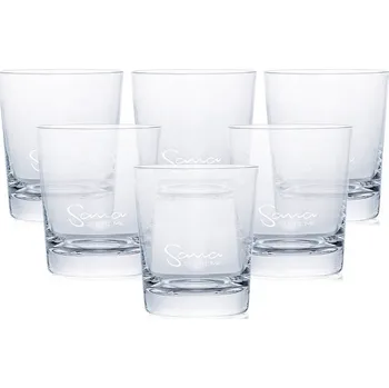 Sklenice Sklenice z křišťálového skla Sana 727 (6x 500 ml)