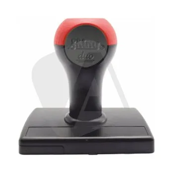 Razítko Shiny Razítko DUO 6070, černá, rozměr 70 × 60 mm