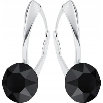 Náušnice Lafira stříbrné náušnice černé Xirius 2953 (visací)