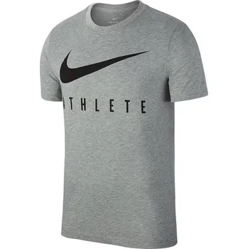 Pánské tričko NIKE M Nk Dry Tee Db Athlete Bq šedé