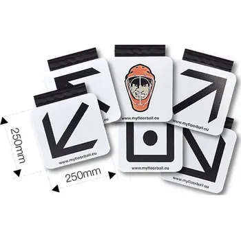 MyFloorball Target PRO terče do branky bílá