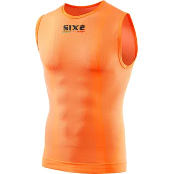 Pánské tílko SIX2 Cyklistické tílko - SMX C - oranžová S