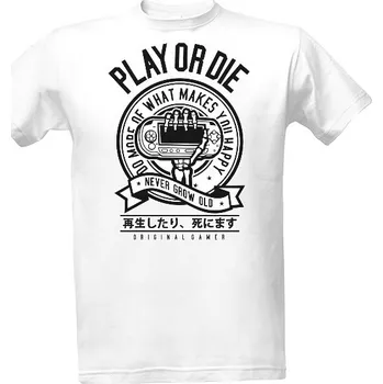Tričko s potiskem Play Or Die Classic Ramirez hip hop pánské