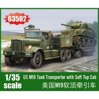 Plastikový model I love kit 1/35 M19 Tank Transporter with Soft Top Cab