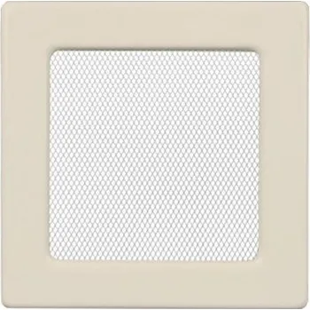 Větrací mřížka Ventishop Krbová mřížka 170x170 krémová