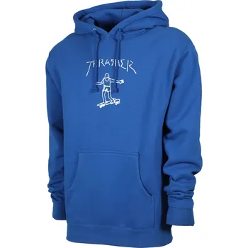 Pánská mikina thrasher Pánská mikina gonz hood royal blue