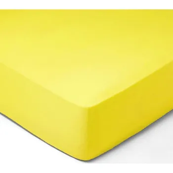 Prostěradlo Prostěradlo, Jersey, světle žlutá