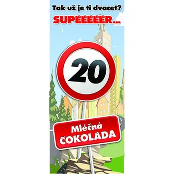Čokoláda Čokoláda Vše nejlepší 20 - narozeniny