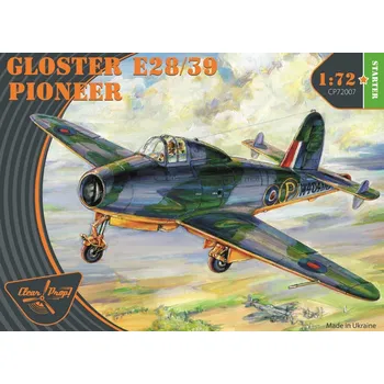 Plastikový model Clear Prop models 1/72 Gloster E28/39 Pioneer (starter kit)