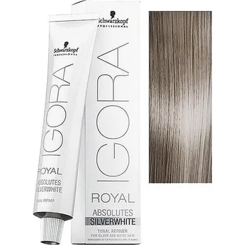 Barva na vlasy Schwarzkopf Igora Royal Absolute Silver White 60 ml