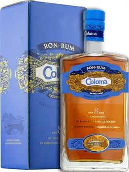 Rum Coloma Rum 8 y.o. 40 % 0,7 l dárkové balení