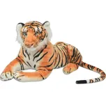 vidaXL tygr hnědý ležící 146 cm