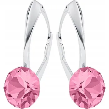 Náušnice Lafira stříbrné náušnice růžové Xirius 2954 (visací)