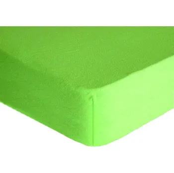 Prostěradlo Prostěradlo, Froté Premium, zelené