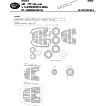 Plastikový model New Ware 1/32 Mask Bell X-1 EXPERT (REV)
